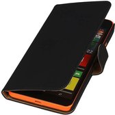 Wicked Narwal | bookstyle / book case/ wallet case Hoes voor Microsoft Microsoft Lumia 640 XL Zwart