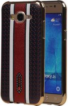 Wicked Narwal | M-Cases Ruit Design backcover hoes voor Samsung galaxy j5 2015 J500F Bruin
