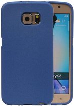Wicked Narwal | Sand Look TPU Hoesje voor Samsung Galaxy S6 G920F Blauw