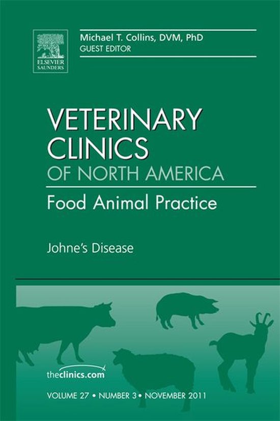 Johne'S Disease, An Issue Of Veterinary Clinics - cover