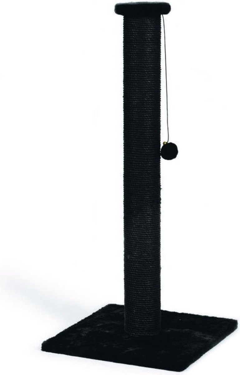 Beeztees Serpa - Krabpaal - Zwart - 40 x 40 x 90 cm
