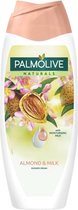 Palmolive Naturals Douchecreme Amandel - 12x500 ml - Voordeelverpakking