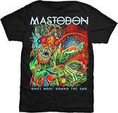 Mastodon Heren Tshirt -S- Once More Round The Sun Zwart