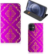 Telefoonhoesje met foto Geschikt voor iPhone 12 Mini Smart CoverCase Barok Roze