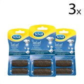 Scholl Voetvijl - Navulling Velvet Smooth - Extra Grof - 2 Stuks x3