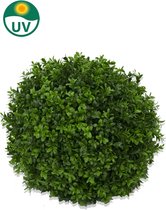 Kunst Buxus bal 40 cm zonder stam UV