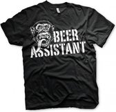 GAS MONKEY - T-Shirt Beer Assistant - Black (S)