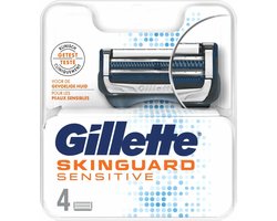 Gillette Skinguard Sensitive Scheermesjes Mannen - 4 stuks