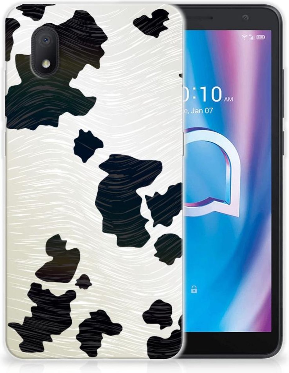 Alcatel 1B (2020) TPU Hoesje Koeienvlekken