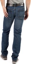 MASKOVICK Heren Jeans Clinton stretch Regular -  Dark Used- W32 X L32