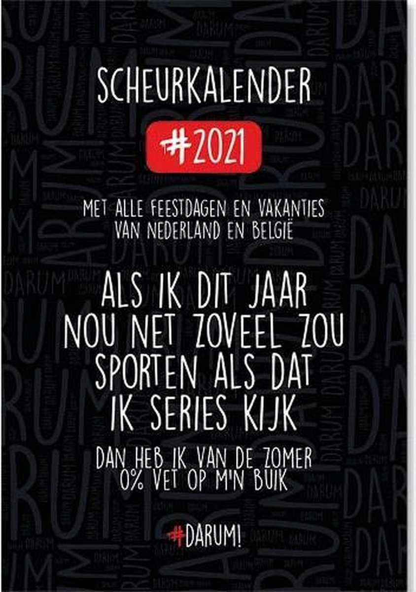 Darum scheurkalender 2021 | bol.com