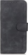 Samsung Galaxy S20 FE Hoesje Vintage Wallet Zwart