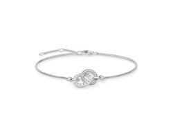Thomas Sabo Armband 925 sterling zilver Zilver Zirconia 17 Zilver 32004062