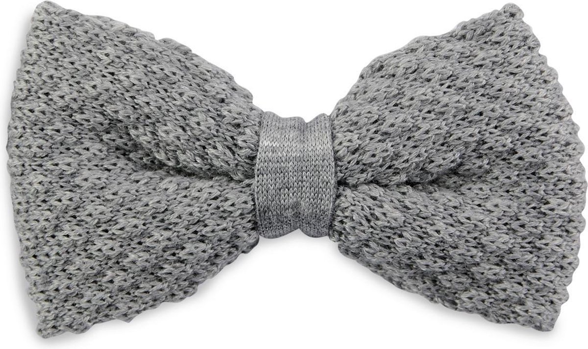 We Love Ties - Strikken - Strik gebreid wol grijs - grijs
