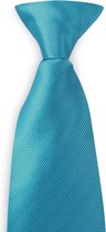 We Love Ties - Veiligheidsdas turquoise - geweven polyester repp