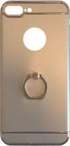 Fit Fashion - Hardcase Hoesje -  Met ring - Geschikt voor iPhone 7 Plus - Goud