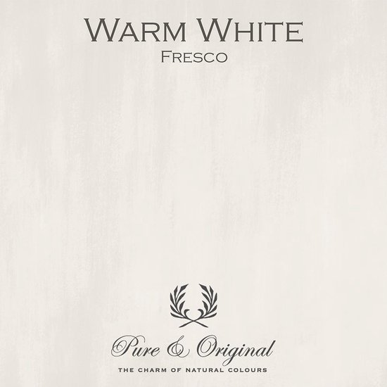 Vrijgekomen volgens precedent Pure & Original Fresco Kalkverf Warm White 5 L | bol.com