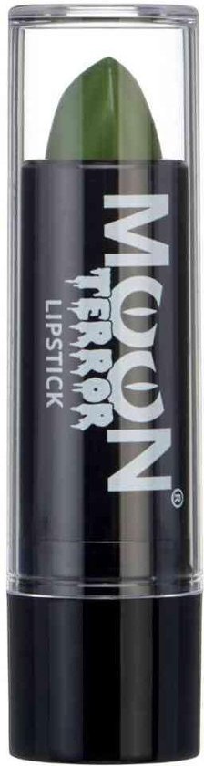 Een Moon Terror lippenstift in de kleur groen.