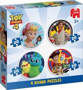 ToyStory 4 - 4in1 round Puzzle