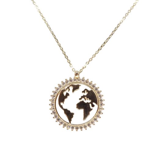imperméable | 5 Coin collier en or 18 carats - argent ou or rose imperméable | 5 Coin collier en or 18 carats - argent ou or rose