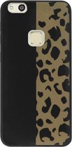 ADEL Siliconen Back Cover Softcase Hoesje Geschikt voor Huawei P10 Lite - Luipaard