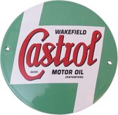 Emaille Bord ø10cm Castrol