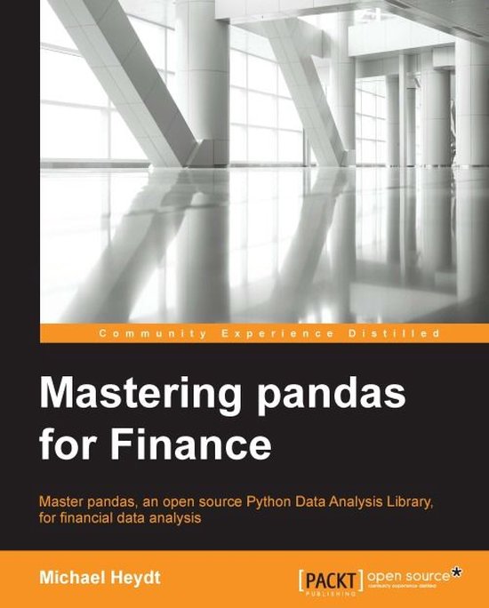 Mastering pandas for Finance - cover