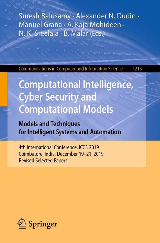 Springer Nature Proceedings Computer Science - Computational ... - cover