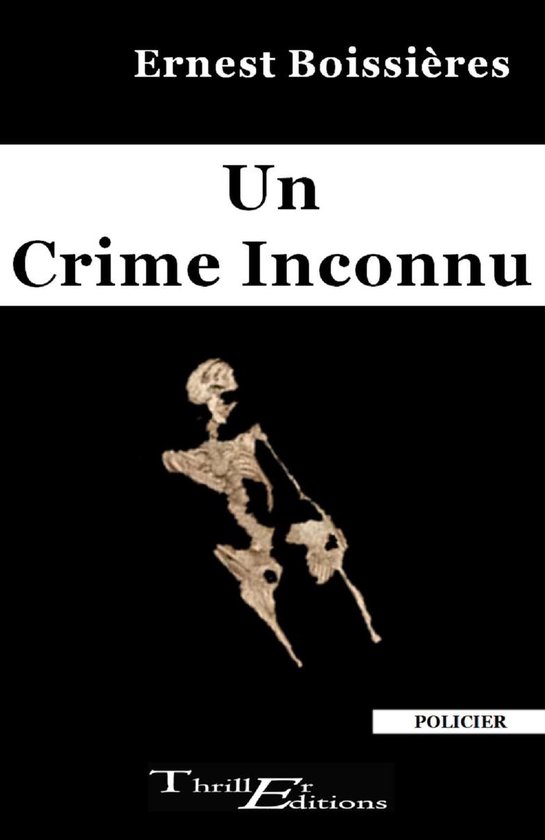 Un crime inconnu - cover