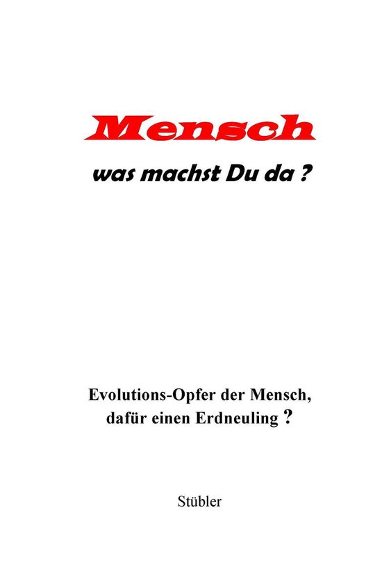 Mensch was machst Du da? - cover
