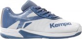 Kempa Wing 2.0 Laces kinderen - Sportschoenen - wit/blauw - maat 34