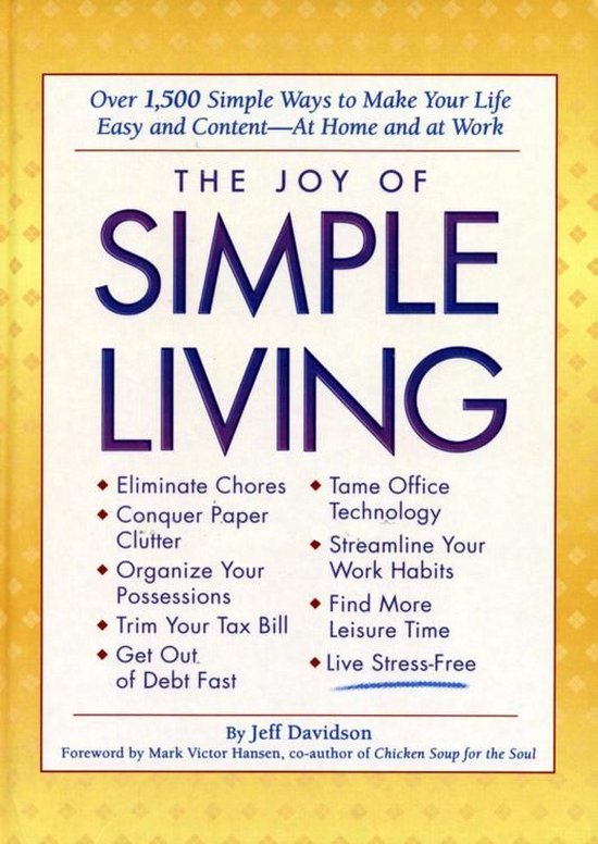 The Joy of Simple Living - cover
