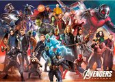Marvel Avengers Endgame Line Up Poster 140x100cm