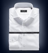 OLYMP - Signature Overhemd Wit - Heren - Maat 43 - Modern-fit