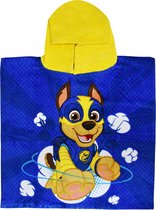 Nickelodeon Badponcho Paw Patrol 100 Cm Katoen Blauw/geel