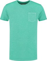 Shiwi shirt men tee slub Groen-S