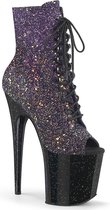 Pleaser Plateau Laarzen, Paaldans schoenen -36 Shoes- FLAMINGO-1021OMBG Paaldans schoenen Multicolours/Zwart