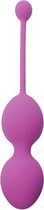 Vagina Balletjes - Silicone Kegel Balls 32mm 165g Purple - Boss Series