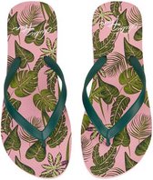 Lulu Hun Lola Pink Jungle Teenslippers Roze