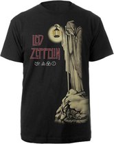 Led Zeppelin - Hermit Heren T-shirt - M - Zwart
