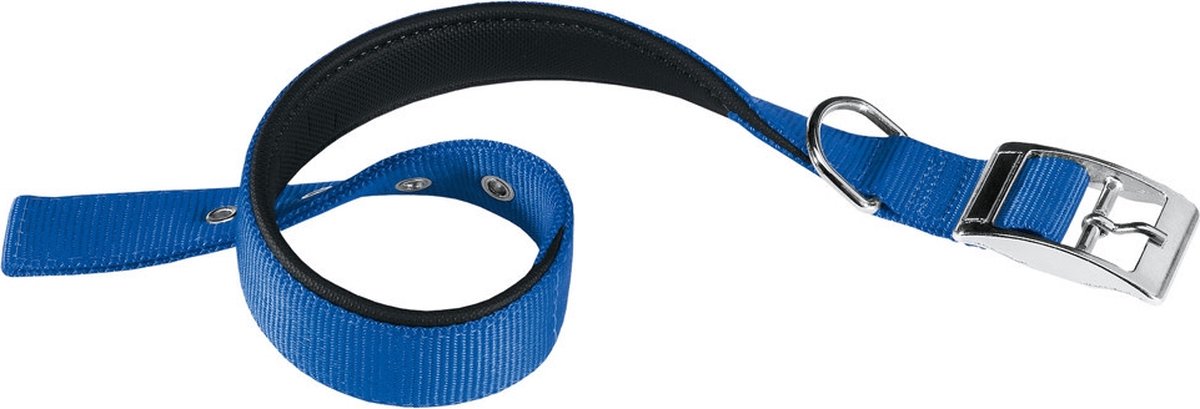 Ferplast Hondenhalsband Daytona 43 X 2 Cm Staal/nylon Blauw