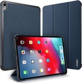 Dux Ducis - iPad Air (2020) Hoes - Smart Book Case Denim Donker Blauw