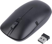 2.4Ghz draadloze optische muis 1000dBi hoogwaardige muizen USB voor PC laptop G-136 - Zwart
