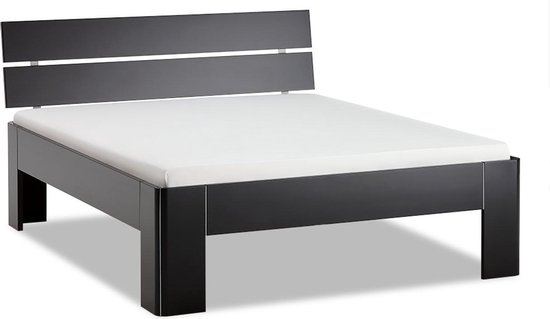 Beter Bed Fresh 500 Bedframe met Hoofdbord - 160x210 cm - Zwart | bol.com