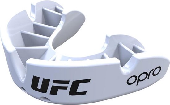 Protège-dents Opro -Bronze- UFC Blanc / Noir Senior