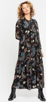 LOLALIZA Maxi jurk met bloemenprint - Veelkleurig - Maat 40