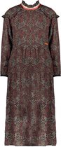 NONO Meisjes jurken & tunieken NONO Mekka maxi dress with ruffle detail Classic Red 104