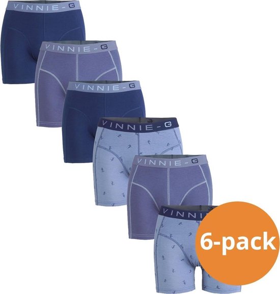 Vinnie-G Boys Kinder boxershorts Ski 6-pack-140/146