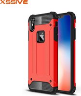 Xssive Anti Shock Back Cover voor Apple iPhone XS Max - Rood