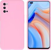 iMoshion Color Backcover Oppo Reno4 5G hoesje - roze